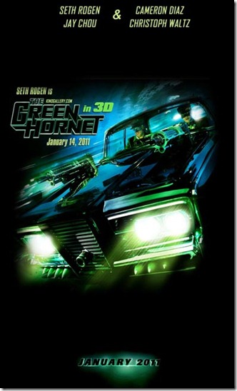 The Green Hornet Movie Poster