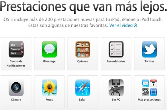 Apple - iOS 5 - Las nuevas prestaciones de iOS 5.