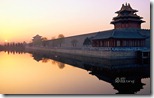 北京紫禁城的日出