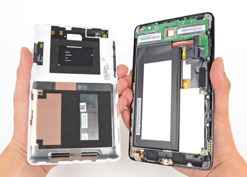 google nexus 7 teardown - unpocogeek.com