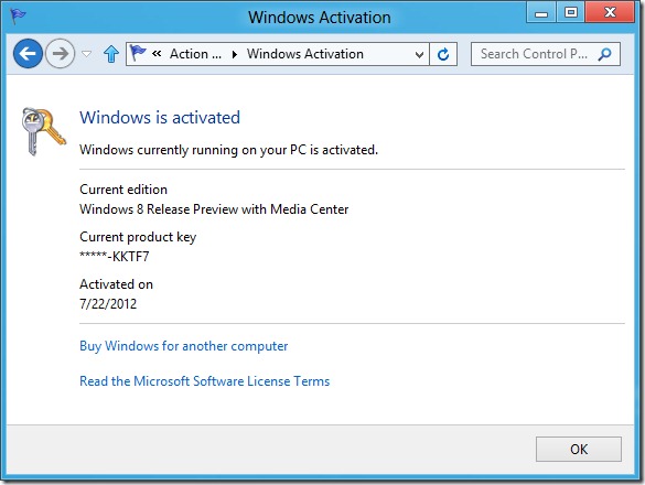 Windows 8 new activation system - unpocogeek.com