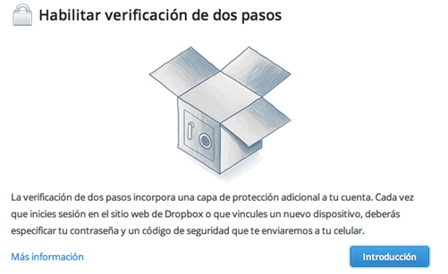 dropbox two steps verification - unpocogeek.com