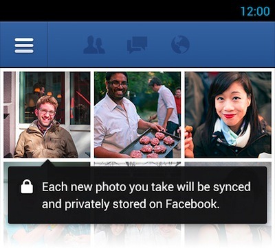 facebook for android automatic photo sync -2- unpocogeek.com