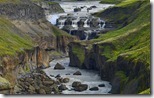 Dynkur waterfall and Thjórsá river, Iceland