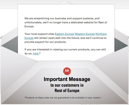 Motorola Mobility - Motorola Solutions - Rest of Europe - unpocogeek.com