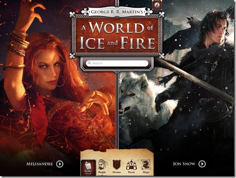 a world of ice and fire ios app - unpocogeek.com
