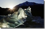 Iceberg recently calved from Mendenhall Glacier, Mendenhall Lake, Tongass National Forest, Alaska, U.S.