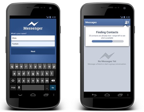 Android Messenger - Facebook Newsroom - unpocogeek.com