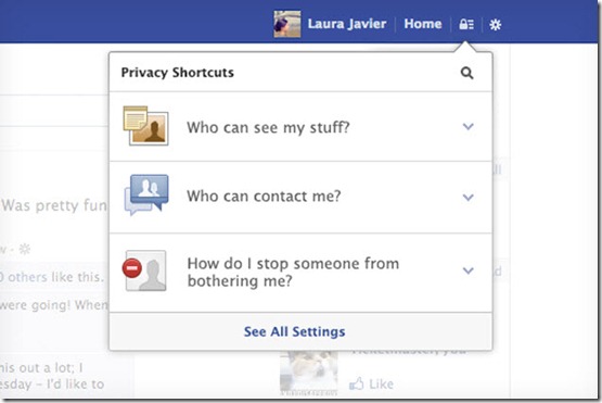 facebook new privacy look - unpocogeek.com