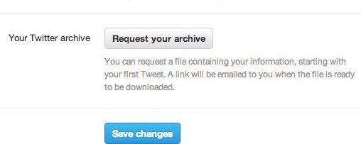twitter new archive download -1- unpocogeek.com