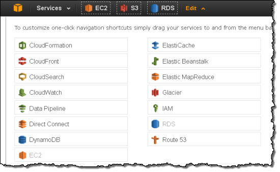 AWS console improvements - unpocogeek.com