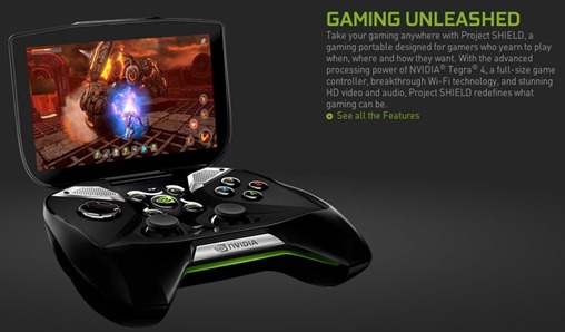 Portable Handheld PC Gaming  NVIDIA Project Shield - unpocogeek.com