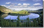 Mosel nahe Bremm, Deutschland (Mosel river near Bremm, Germany)