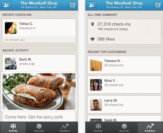 Foursquare for Business - unpocogeek.com