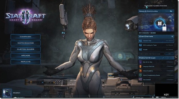 StarCraft II_ Heart of the Swarm Preview -- Social Features - unpocogeek.com