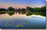 Wat Mahathat ruins, Sukhothai Historical Park (UNESCO World Heritage Site), Thailand