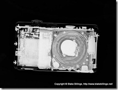 cameras under X rays - lumix - unpocogeek.com
