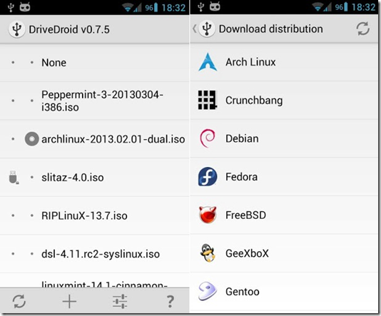 drivedroid boot linux from your smartphone - unpocogeek