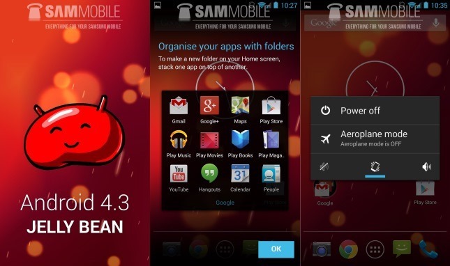 android 4.3 for galaxy s4 leak - unpocogeek.com