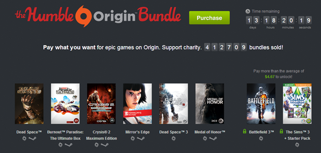 the origin humble bundle - unpocogeek.com