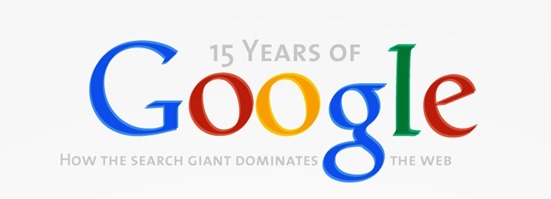 15 years of google infographic - unpocogeek.com