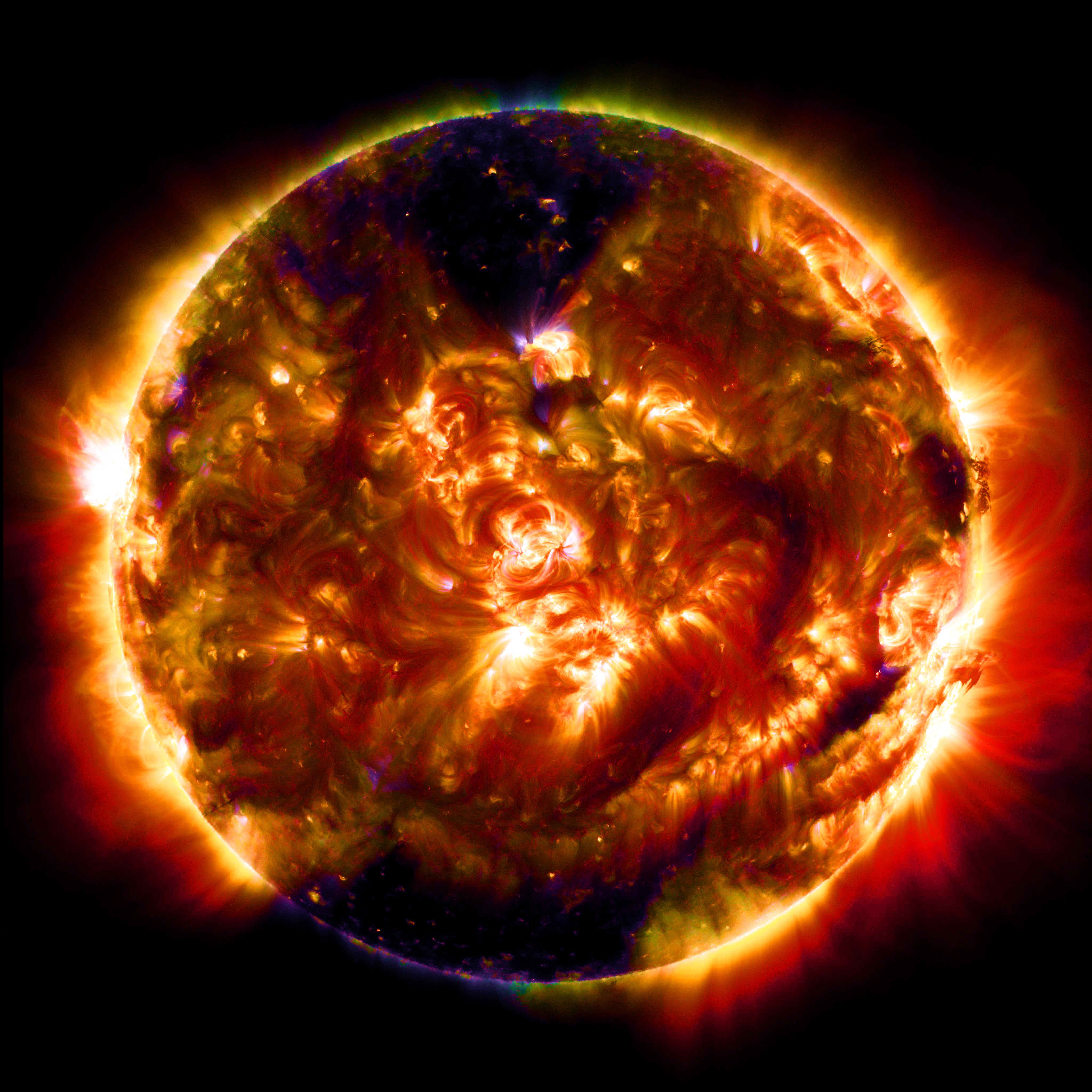 the sun photo by the SOD NASA_unpocogeek.com