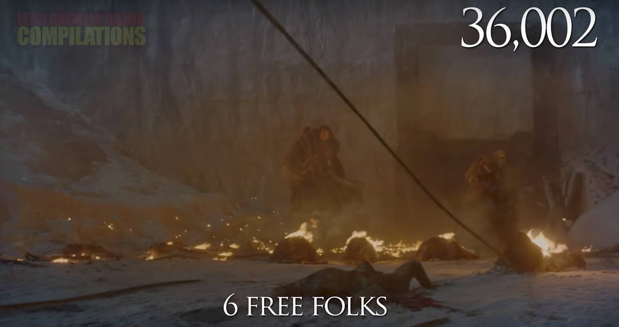 Game of Thrones, death count