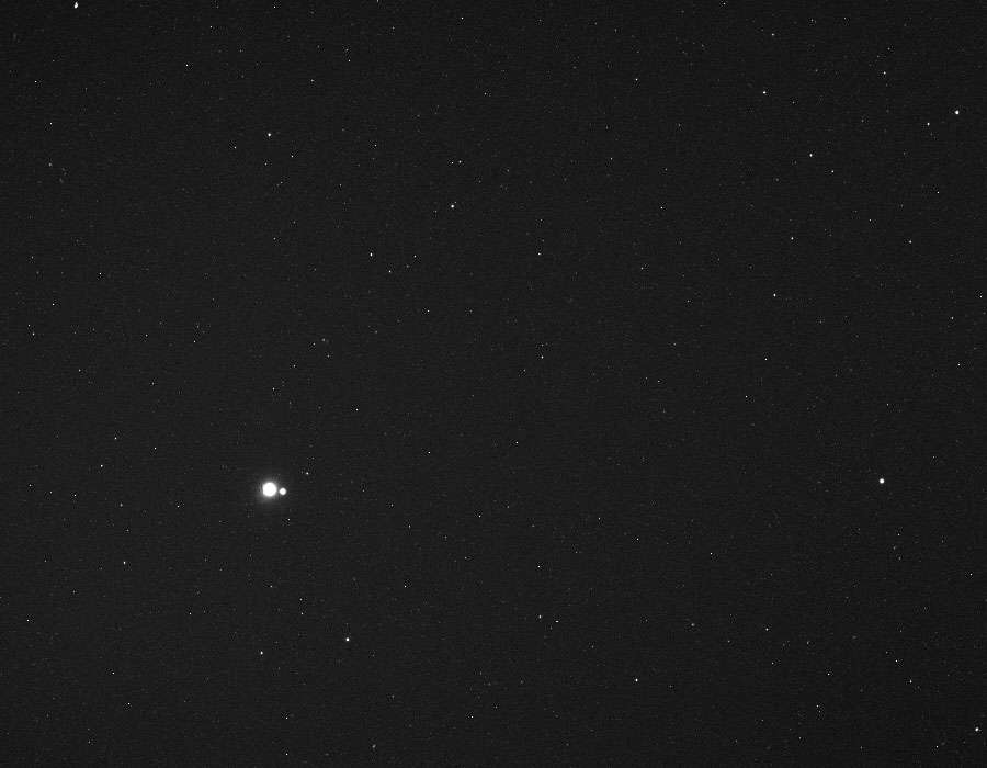 Messenger tomó esta fotografía desde la órbita de Mercurio