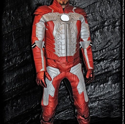 Traje de Iron Man para el motoquero amante de los comics (?)