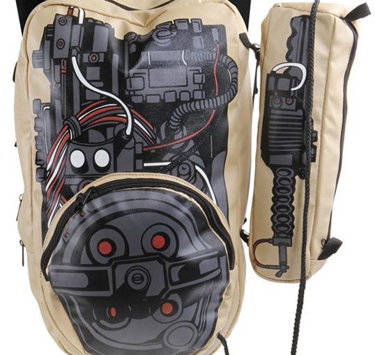 De mochilas geeks, la mochila de los caza fantasmas