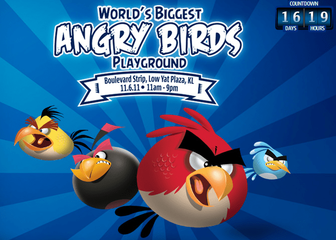 Nokia quiere establecer un record mundial con Angry Birds