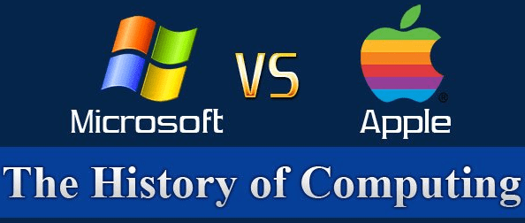 La historia de la computación: Apple VS Microsoft
