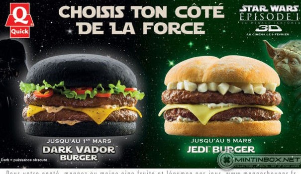 Las hamburguesas de Star Wars