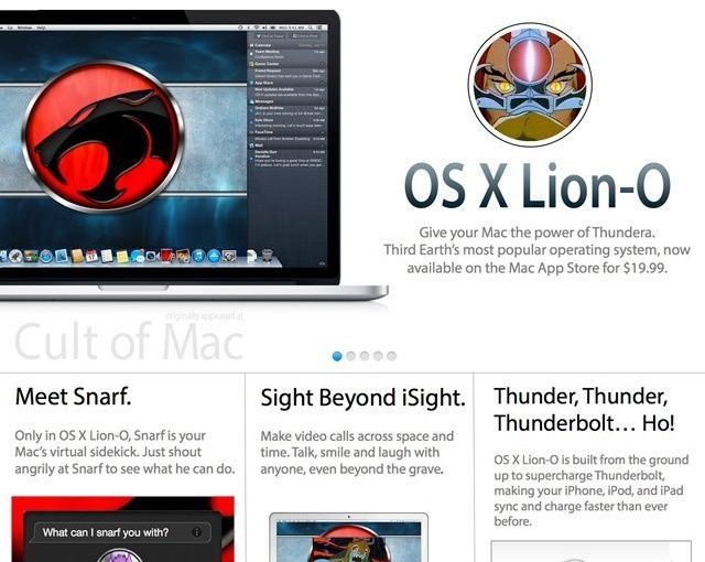 [humor] OS X Lion-o