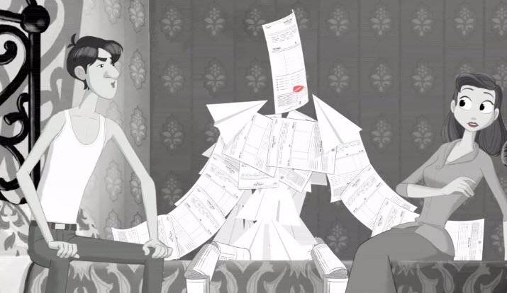 [humor] Final extendido del corto animado “Paperman”