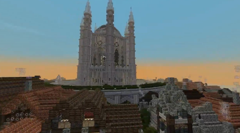 Intro de Game of Thrones realizado con Minecraft