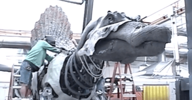 Creando al terror del T-Rex de Jurassic Park 3
