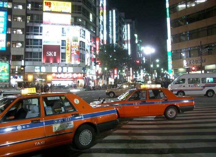 Taxis de Tokyo te avisan si te olvidas algo en el asiento