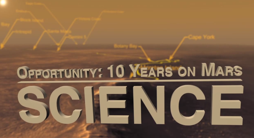 10 Años de Opportunity en Marte