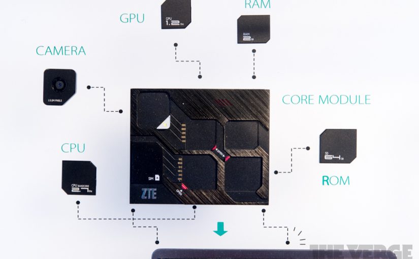 El prototipo de teléfono modular de ZTE