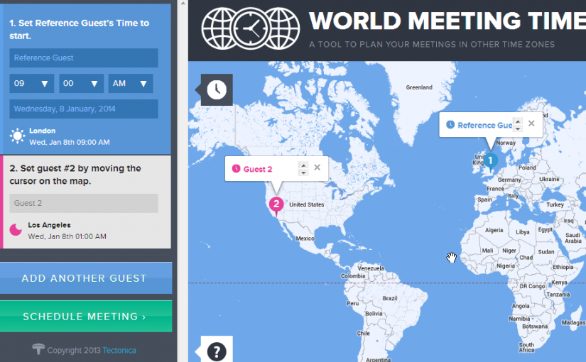 World Meeting Time, organiza tus reuniones internacionales