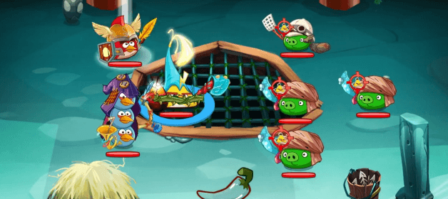 Angry Birds Epic con combate por turnos