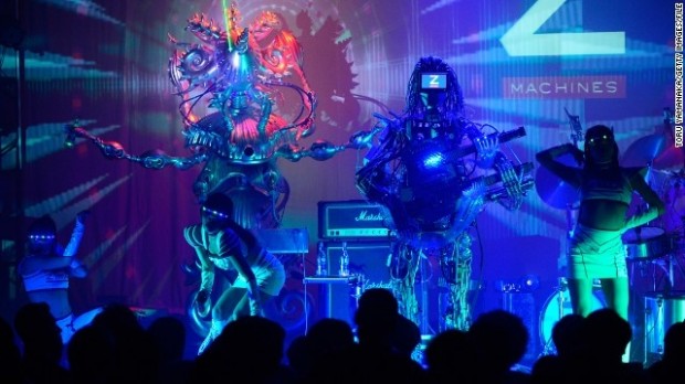 Z-Machines una banda compuesta por robots