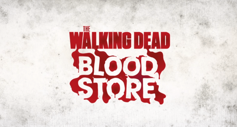 Merchandising de The Walking Dead por sangre