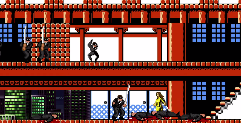 Kill Bill 1 y 2 recreadas en 8 bits