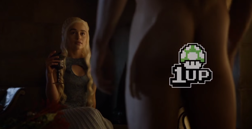 Escenas de Game of Thrones con audio videojuegos viejos