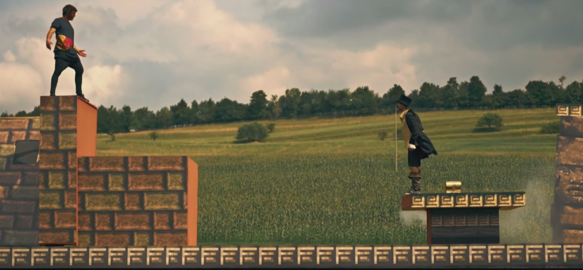 Super Mario parkour