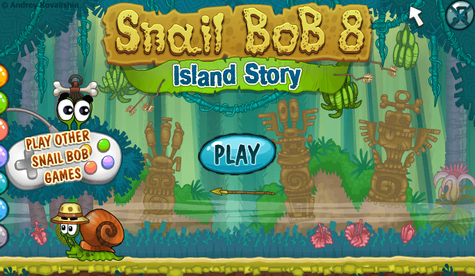 El juego de hoy… Snail Bob 8