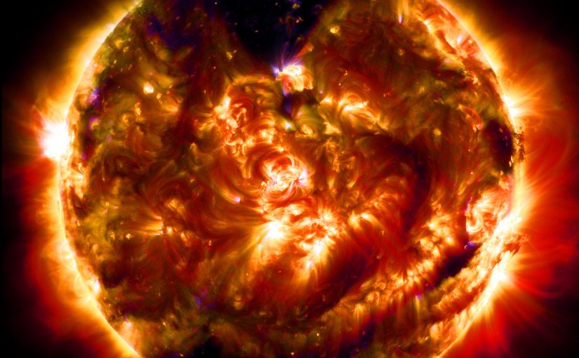 La foto 100 millones del sol tomada por la NASA