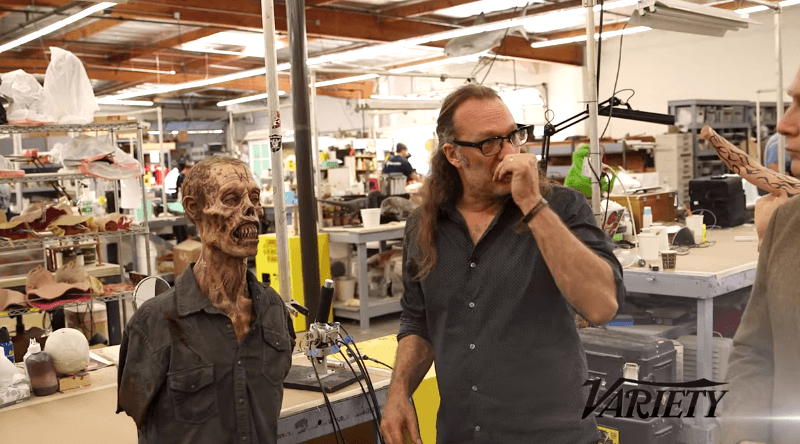 Creando a los zombies de The Walking Dead